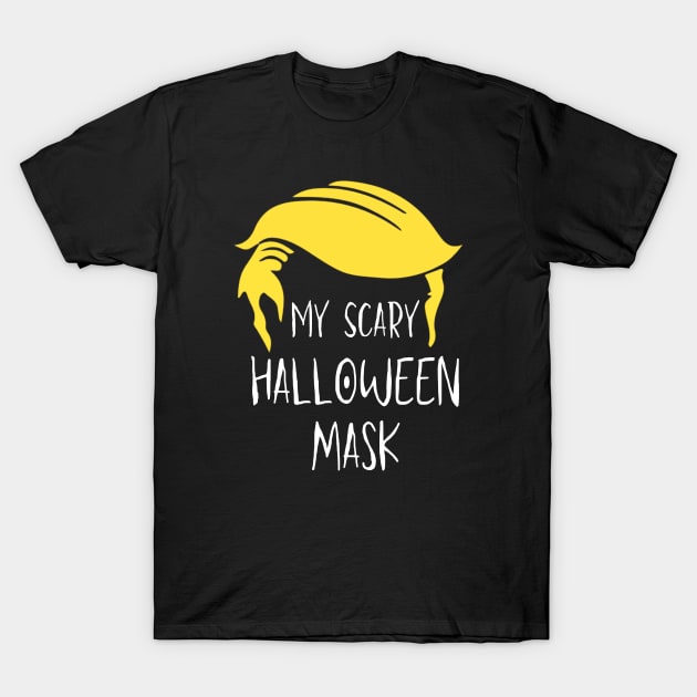 SCARY HALLOWEEN MASK T-Shirt by King Arthur's Closet